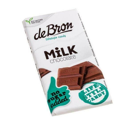 De Bron Tablet melk stevia 85g