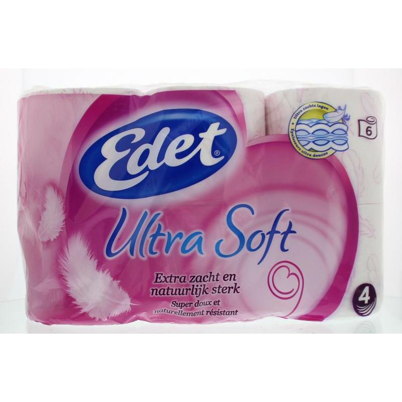 Edet Toiletpapier ultra soft 6st