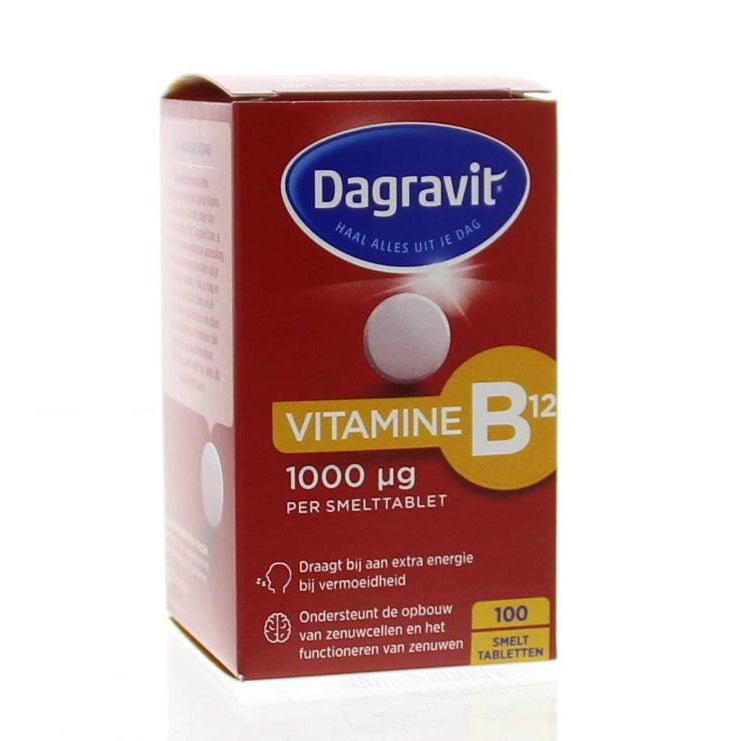 Dagravit Vitamine B12 1000 mcg smelt 100tb
