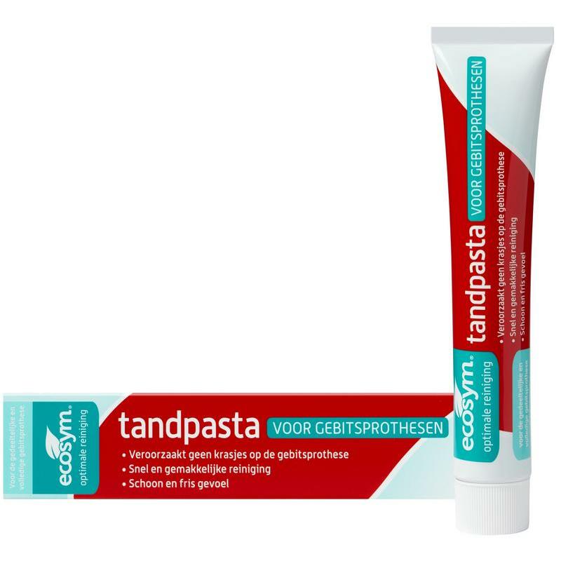 Ecosym Tandpasta voor gebitsprotese 75ml