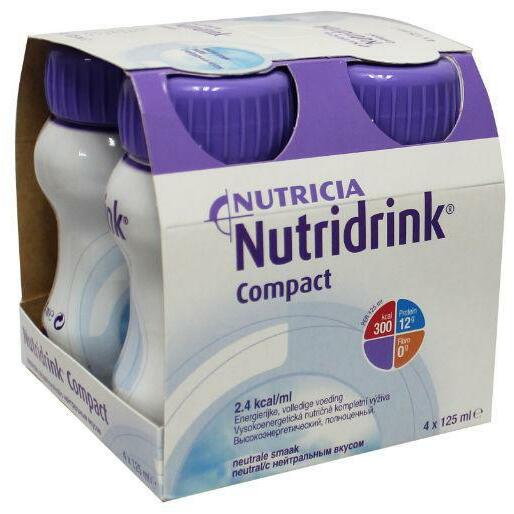 Nutridrink Compact neutraal 125 ml 4st