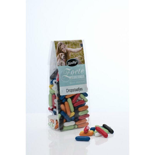 Kindly's Dropstaafjes zoete herinneringen 170g