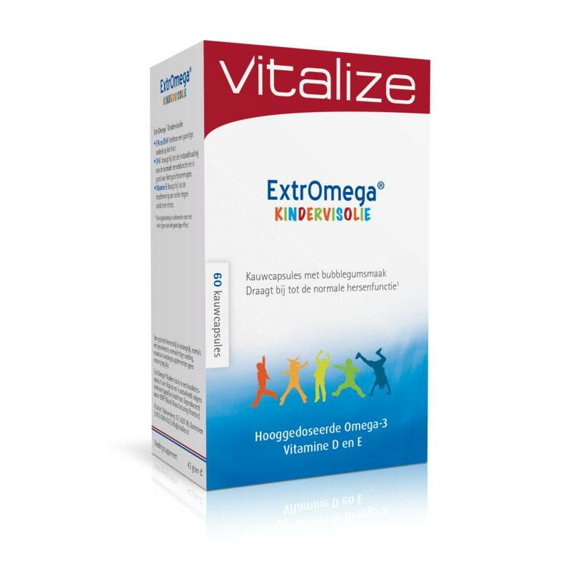 Vitalize Extromega kindervisolie 60ca