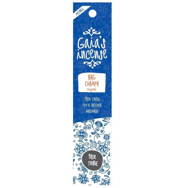 Gaia s Incense Nag Champa wierook 15st
