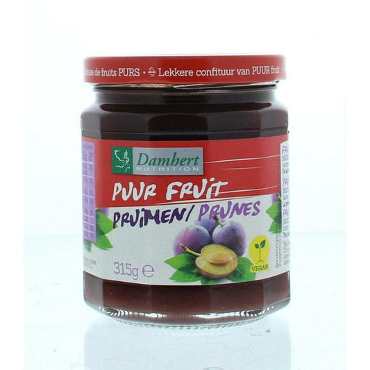 Damhert Puur fruit Pruimen confiture 315g