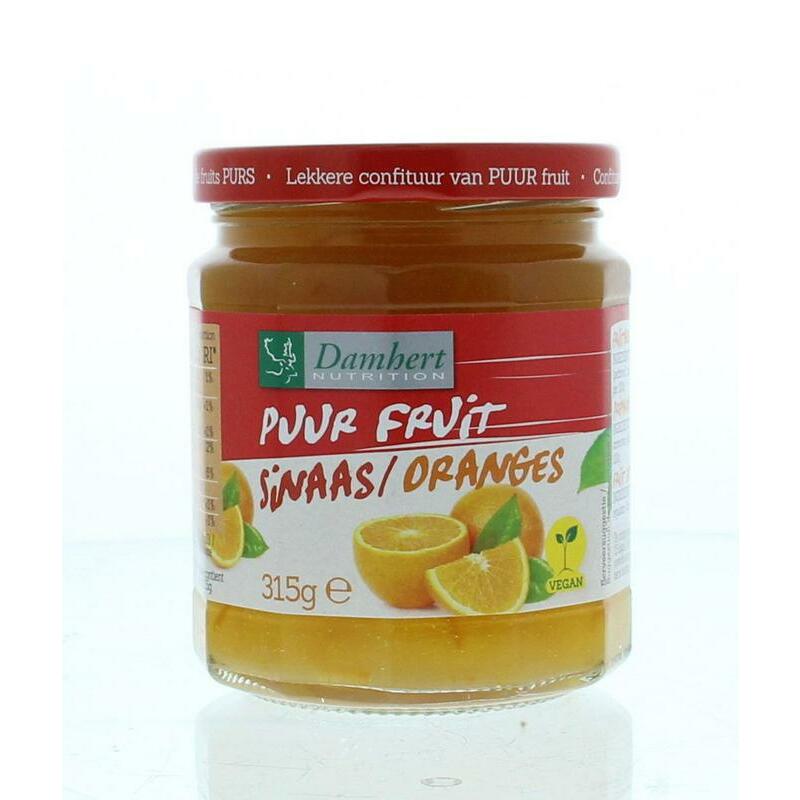Damhert Puur fruit Sinaasappel confiture 315g