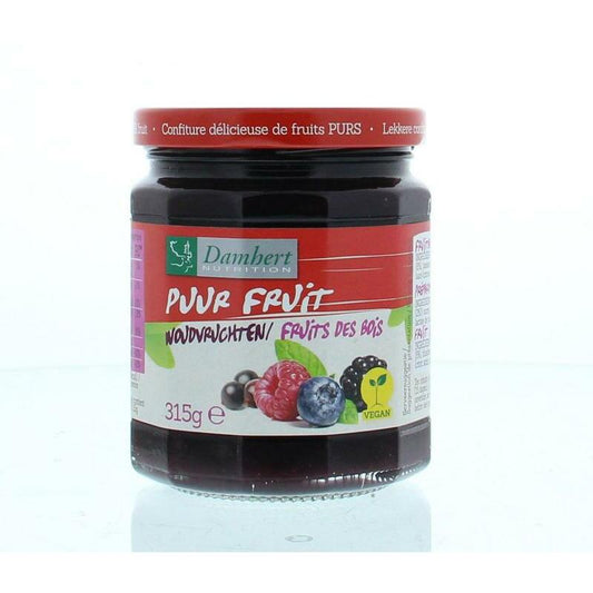 Damhert Puur fruit Woudvrucht confiture 315g