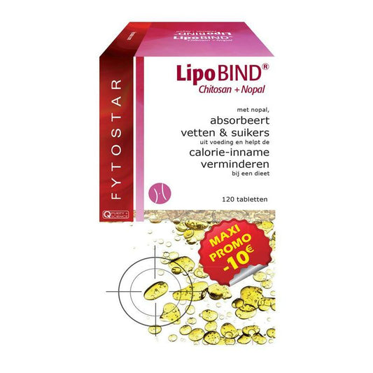 Fytostar Lipobind chitosan nopal maxi 120tb
