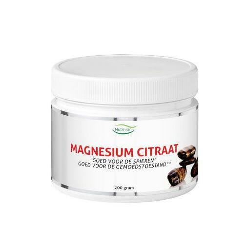 Nutrivian Magnesium citraat 200 mg poeder 200g