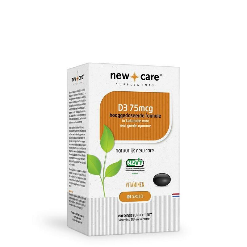 New Care D3 75 mcg 100ca