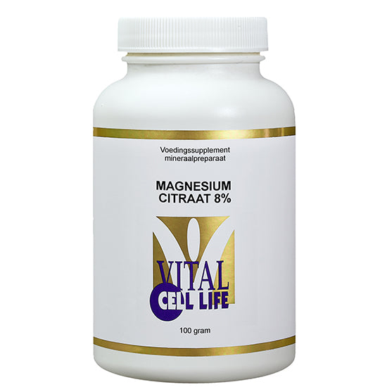 Vital Cell Life Magnesium citraat 80 mg poeder 100g