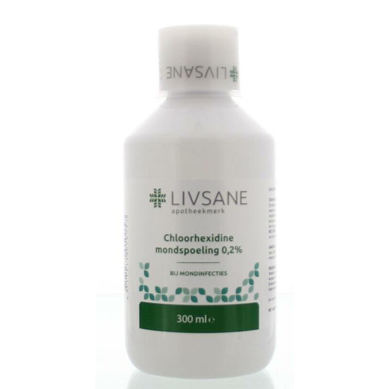 Livsane Chloorhexidine mondspoel 0.2% 300ml