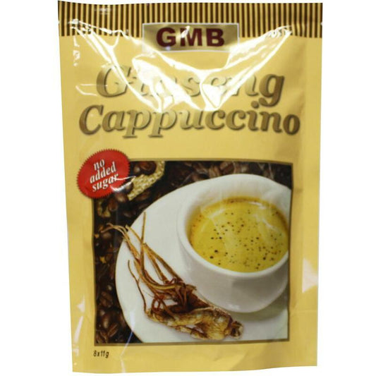GMB Ginseng cappuccino zonder toegevoegd suiker 8sach
