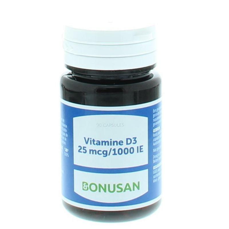 Bonusan Vitamine D3 25 mcg 90sft