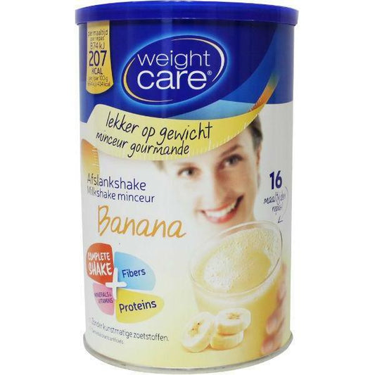 Weight Care Afslankshake banaan 436g