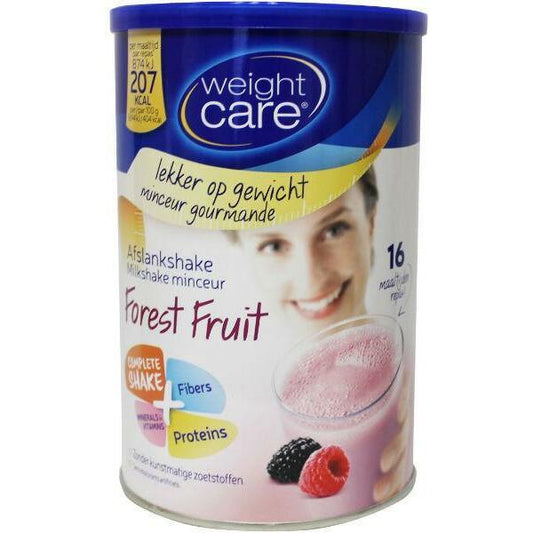 Weight Care Afslankshake bosvruchten 436g