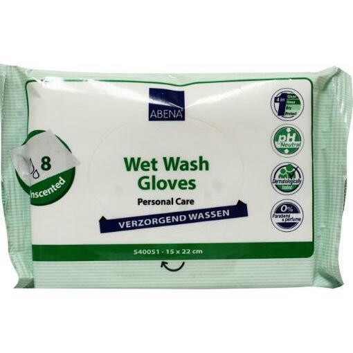 Abena Wet wash washandjes verzorgend 8st