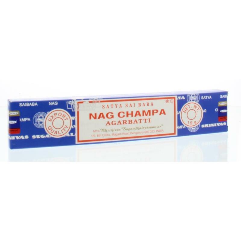 Nag Champa Wierook nag champa agarbatti 15g