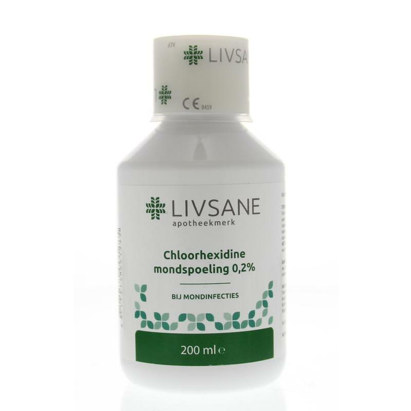 Livsane Chloorhexidine digluconaat mondspoeling 0,2% 200ml