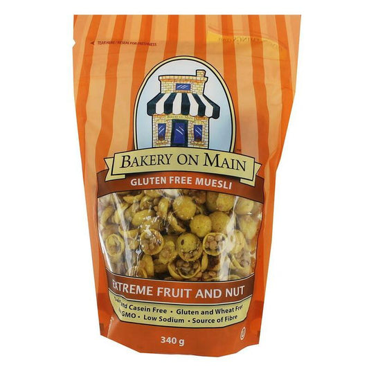 Bakery on Main Muesli extreme fruit & nut 340g
