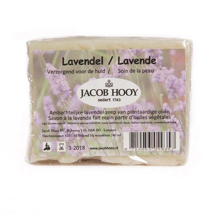 Jacob Hooy Lavendel zeep niet vloeibaar 240ml
