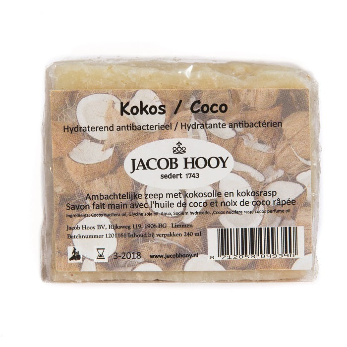 Jacob Hooy Kokos zeep niet vloeibaar 240ml