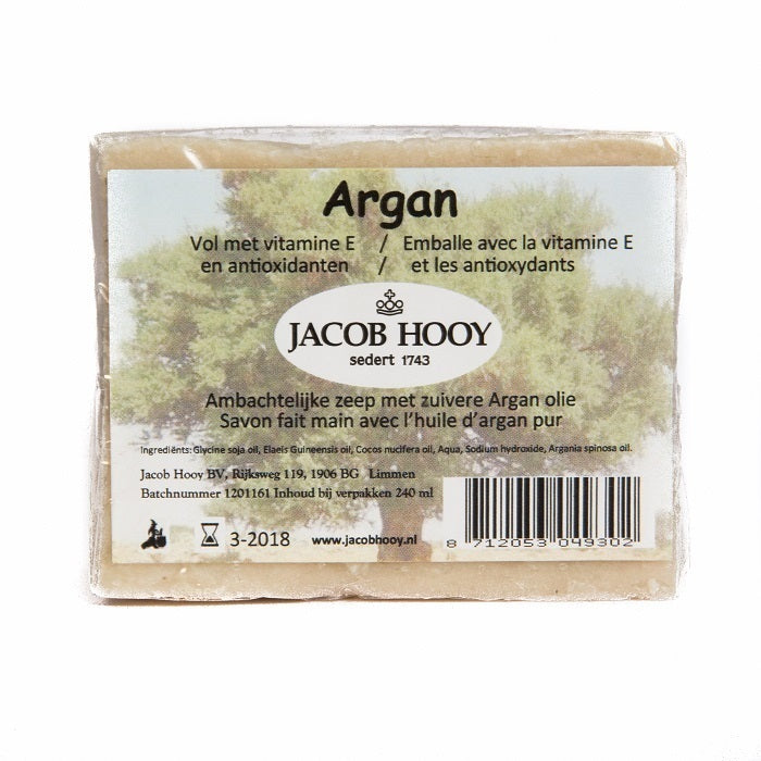 Jacob Hooy Argan zeep niet vloeibaar 240ml