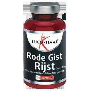 Lucovitaal Rode gist rijst 120ca