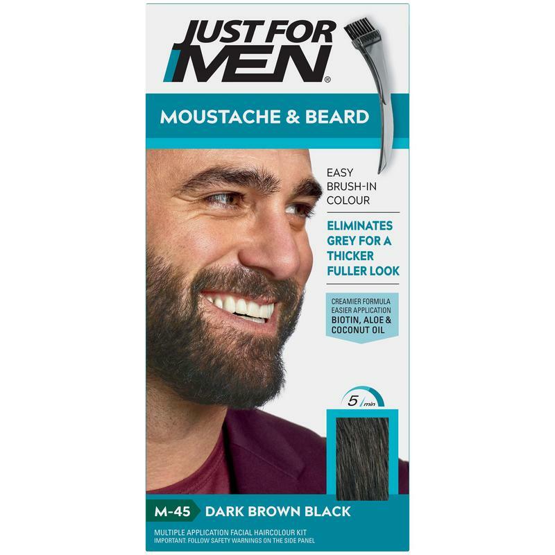 Just For Men Snor en baard donker bruin m45 24g