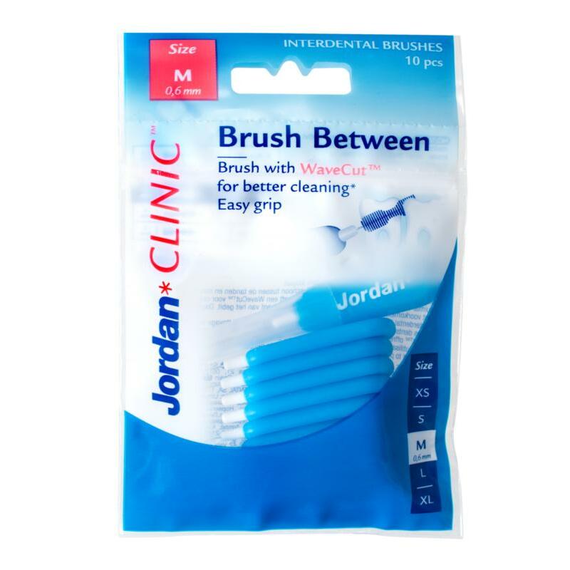 Jordan Clinic brush between maat M 0.6 mm 10st
