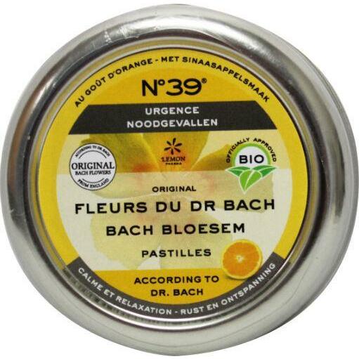 Lemonpharma Bach Bach bloesems pastille nr 39 noodgevallen bio 45g