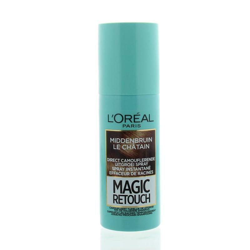 Loreal Magic retouch midden bruin spray 75ml