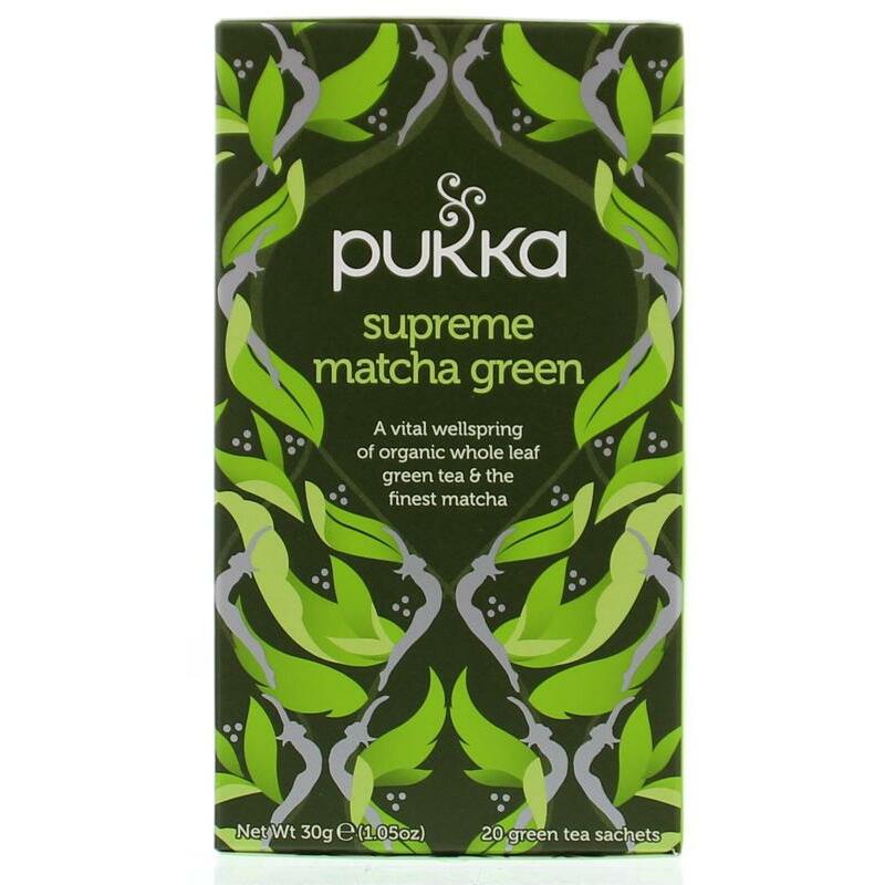 Pukka Org. Teas Supreme matcha green tea bio 20st