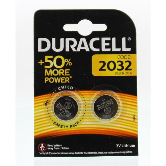 Duracell Batterij dl/ 2032 cl/ 2032 3v litium 2st