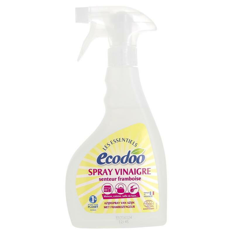 Ecodoo Witte alcoholazijn met frambozengeur spray bio 500ml