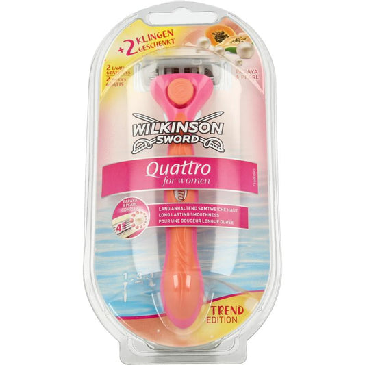 Wilkinson Quattro woman coral razor 1st
