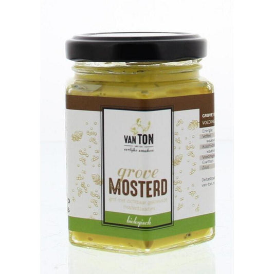 Van Ton Mosterd grof bio 170g