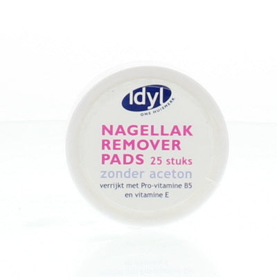 Idyl Nagellak remover pads 25st