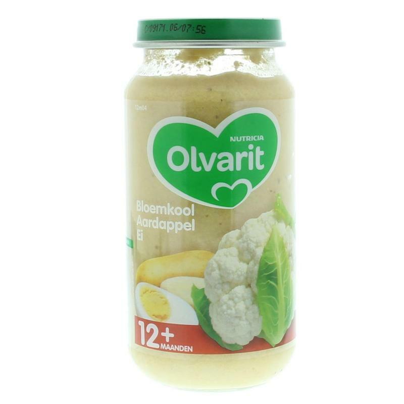 Olvarit Bloemkool aardappel ei 12M04 250g