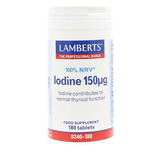 Lamberts Jodium 150 mcg 180tb