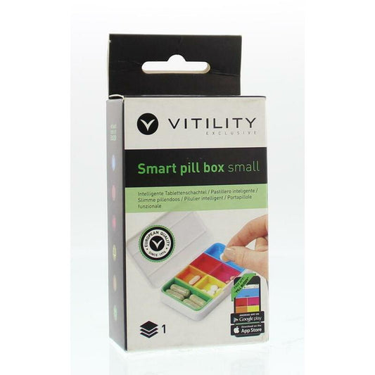 Exclusive Small pill box white H&F 1st