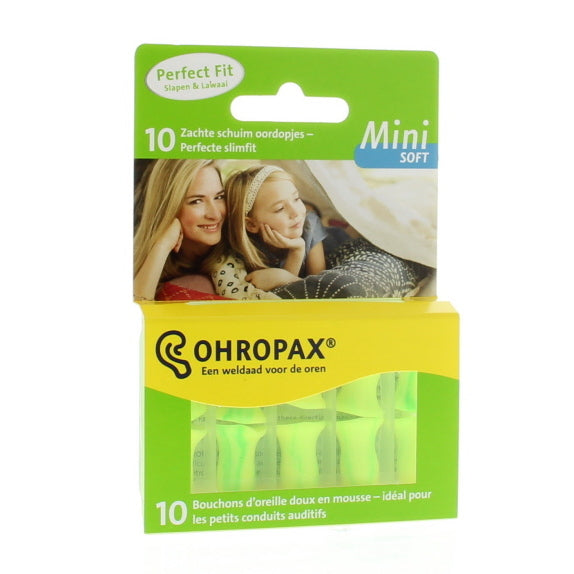 Ohropax Soft geluid mini 10st