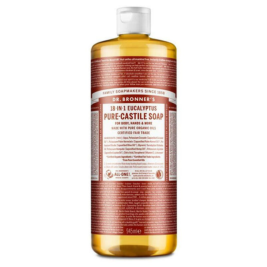 Dr Bronners Liquid soap eucalyptus 945ml