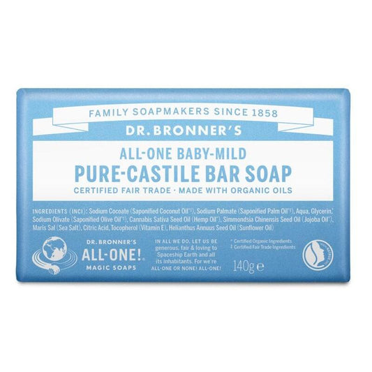 Dr Bronners Barsoap baby mild 140g