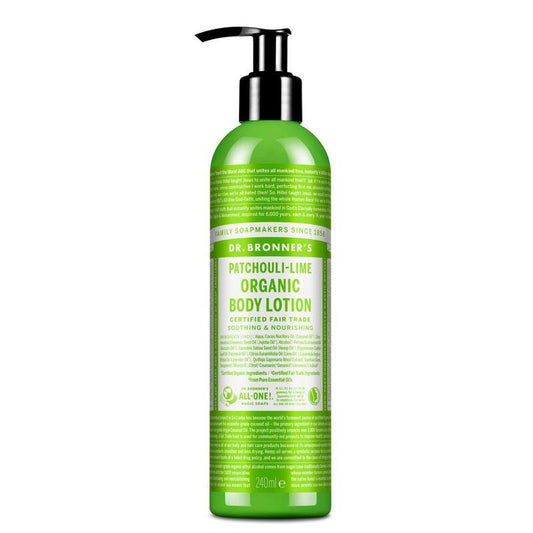 Dr Bronners Bodylotion patchouli lime 240ml