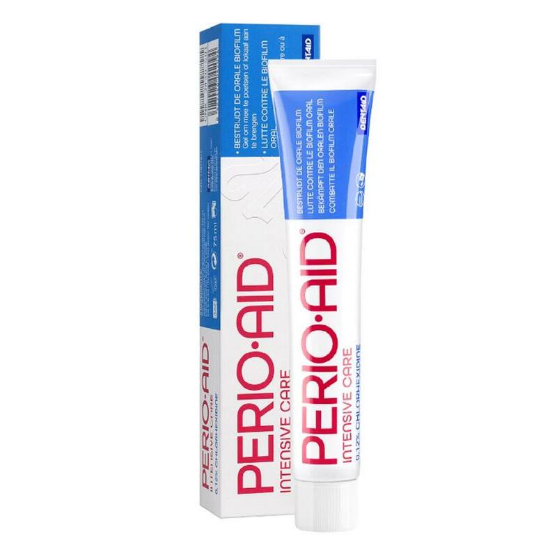 Perio Aid Intensive care tandpasta gel 0.12% CHX 75ml