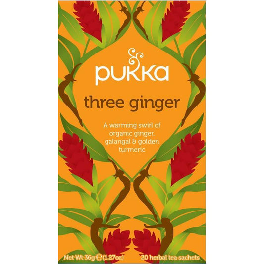 Pukka Org. Teas Three ginger bio 20st