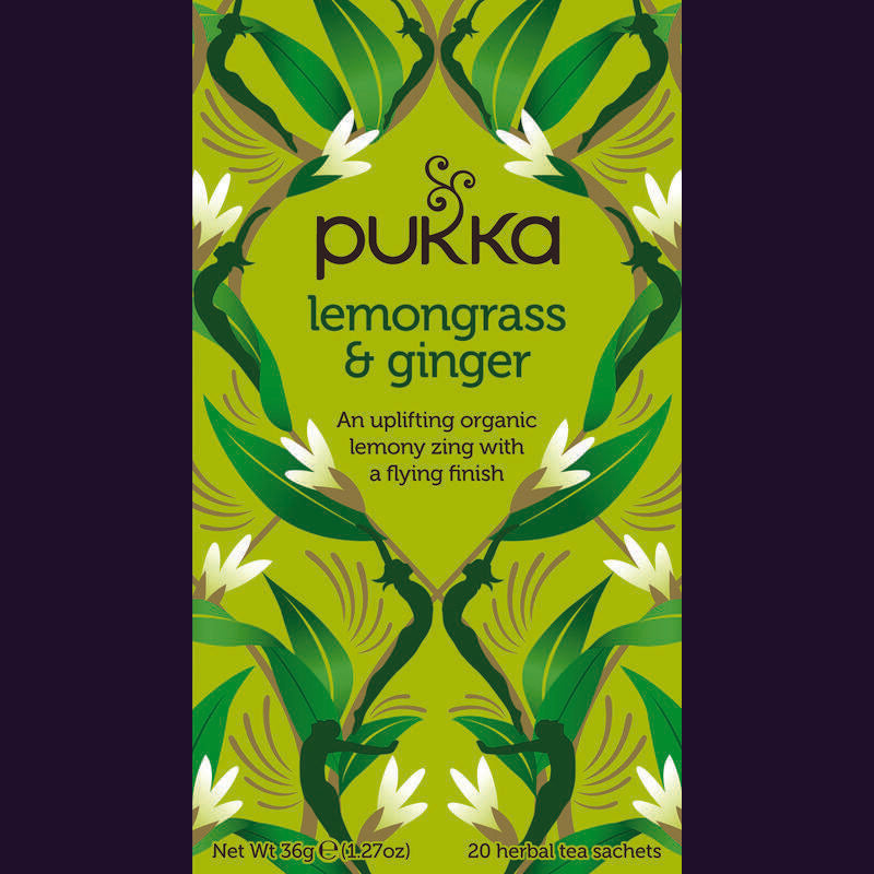 Pukka Org. Teas Lemongrass & ginger thee bio 20st