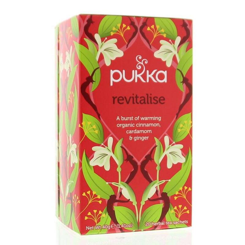 Pukka Org. Teas Revitalise thee bio 20st