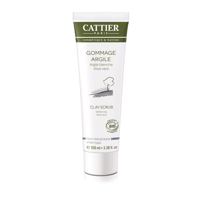 Cattier Witte klei peeling 100ml